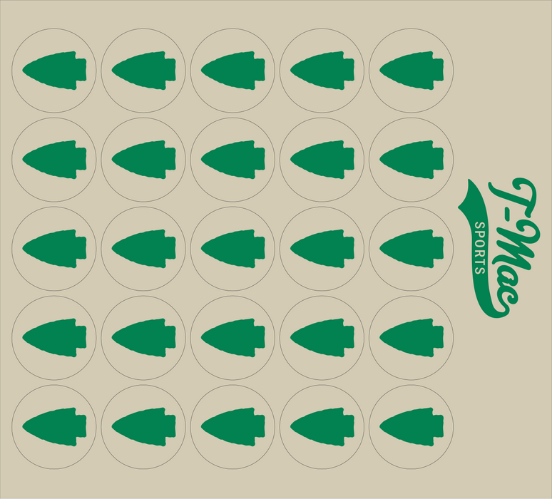 Arrowhead Mini Award Decals