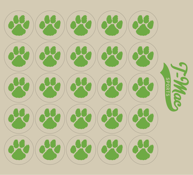 Paw Mini Award Decals