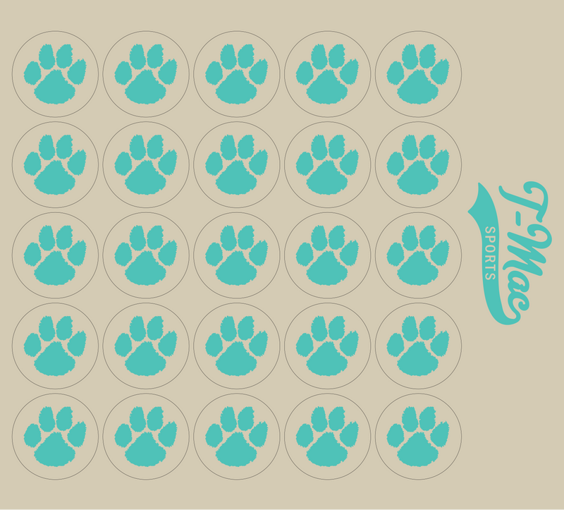 Paw Mini Award Decals