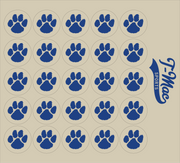 Paw Award Decals (Blue)