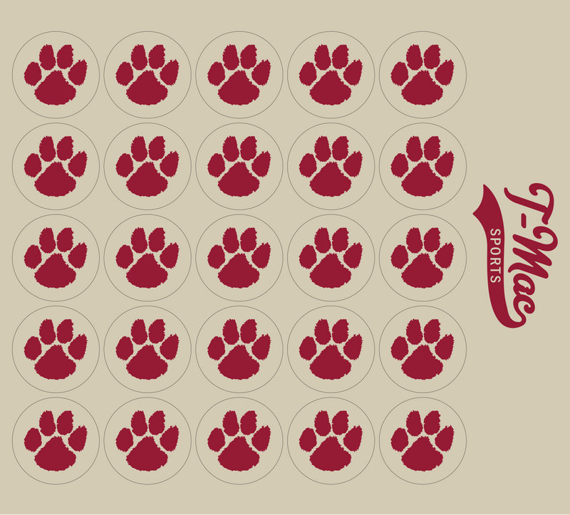 Paw Mini Award Decals