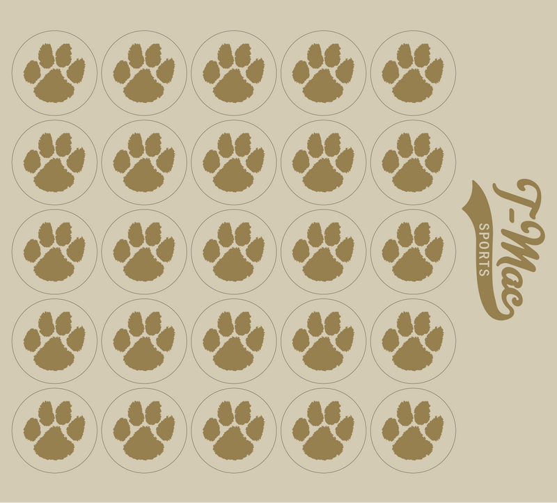 Paw Mini Award Decals