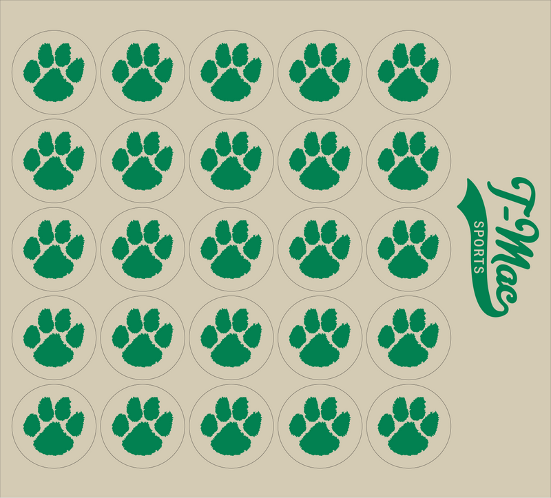 Paw Mini Award Decals