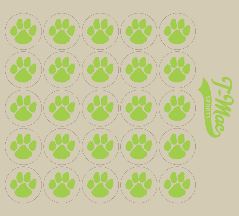 Paw Mini Award Decals