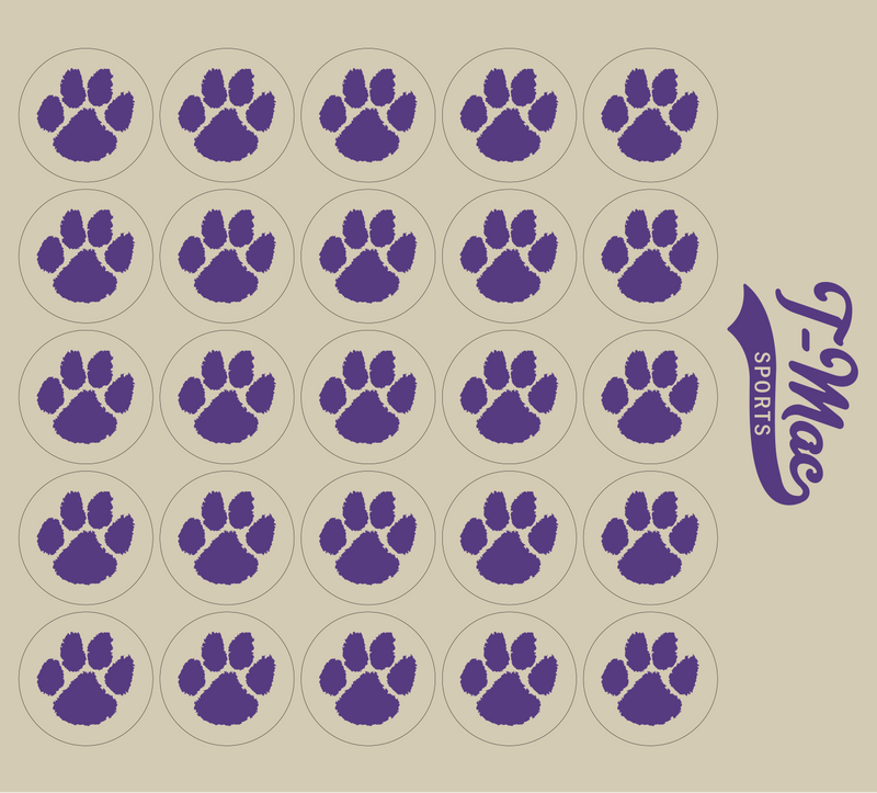 Paw Mini Award Decals