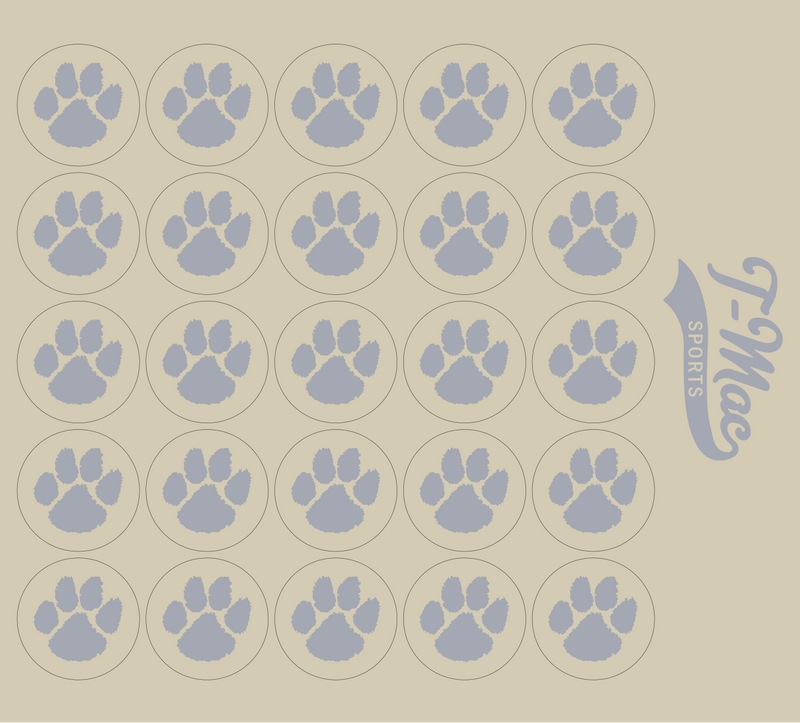 Paw Mini Award Decals