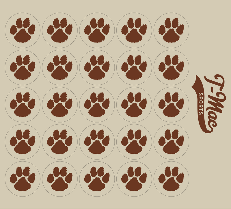 Paw Mini Award Decals