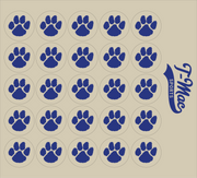 Paw Award Decals (Ultra Royal)