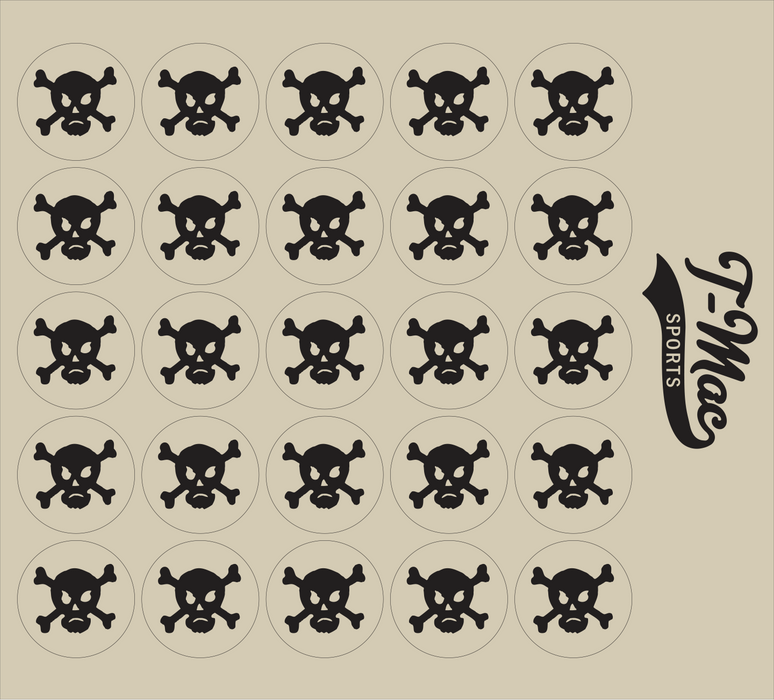 Skull Mini Award Decals