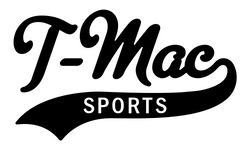 T-Mac Sports Black & White Front Page Logo