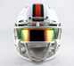 Mini Football Helmet Visor Insert, Mini Football Helmet Visor - T-Mac Sports