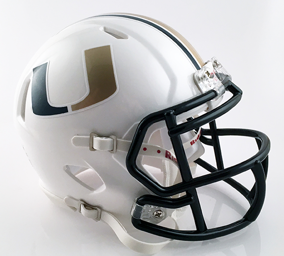 United, Mini Football Helmet - T-Mac Sports