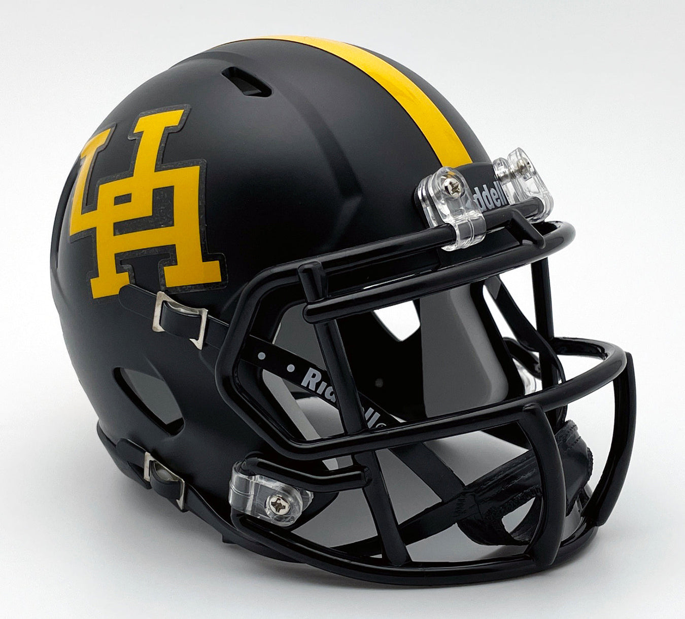 black football helmet with gold trim New Orleans Saints On Field Alternate Authentic Speed Take your collection of Utah Utes memorabilia to the next level with this Schutt Tradition Mini Helmet Black/Gold 5 Football Helmet -