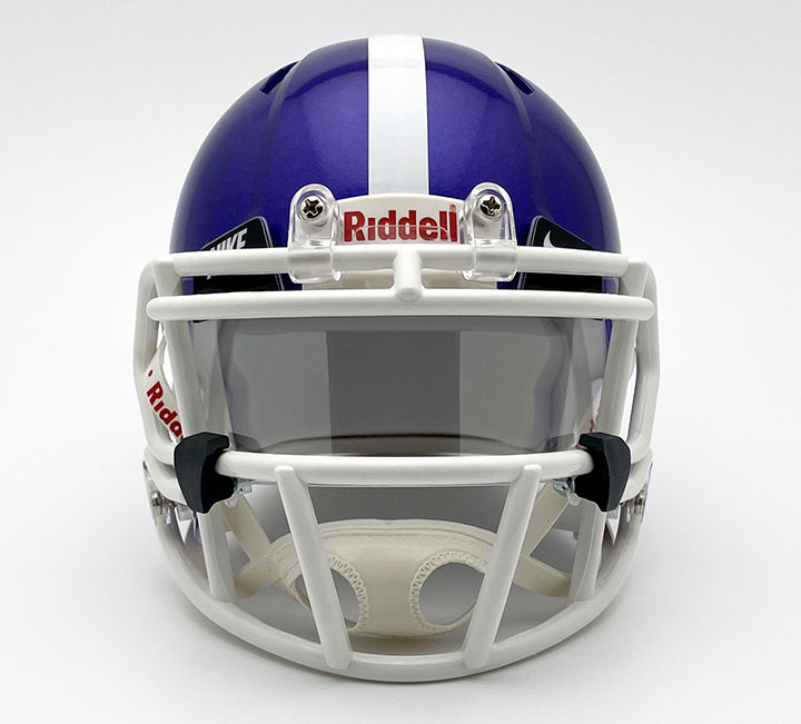 black nike football helmet visor Mini Football Helmet Visor Oakley (O on each side) / Oakley Clips / Black
