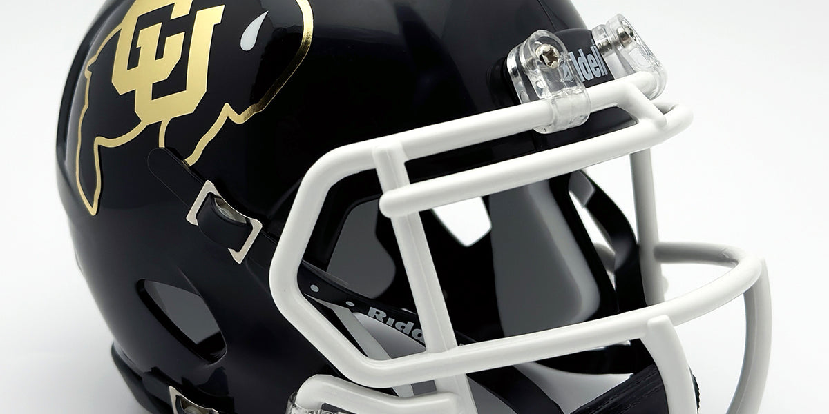cu buffs football helmet Colorado Buffaloes (Alternate 3) Mini Football Helmet — T-Mac Sports