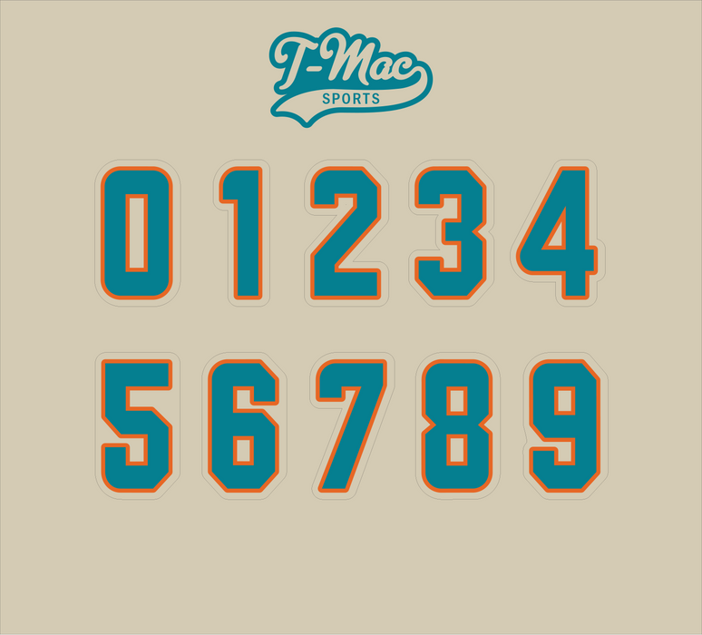 Dolphins Mini Numbers