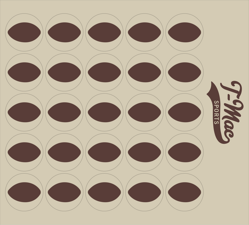 Football Mini Award Decals (3)