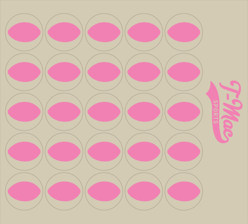 Football Mini Award Decals (3)