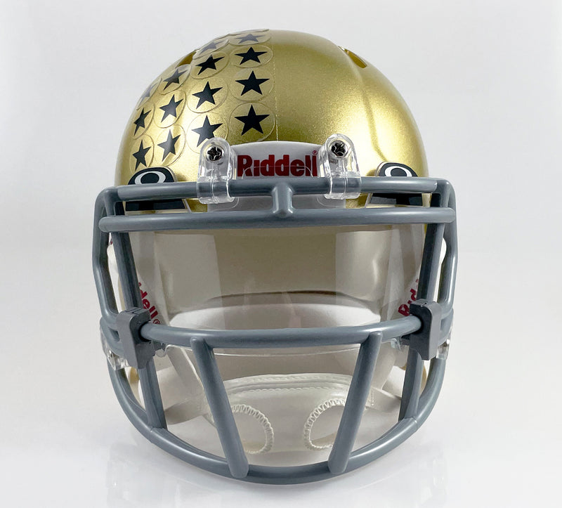 face shield for football helmet Mini Football Helmet Visor — T-Mac Sports