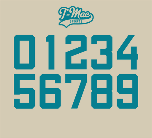 Jaguars Mini Numbers