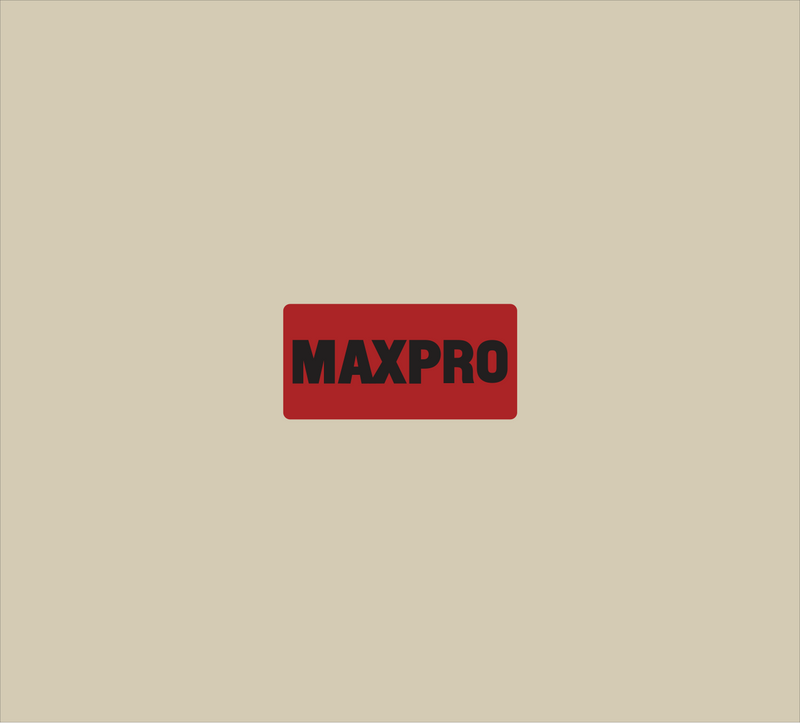 MAXPRO Mini Front Bumper Decal