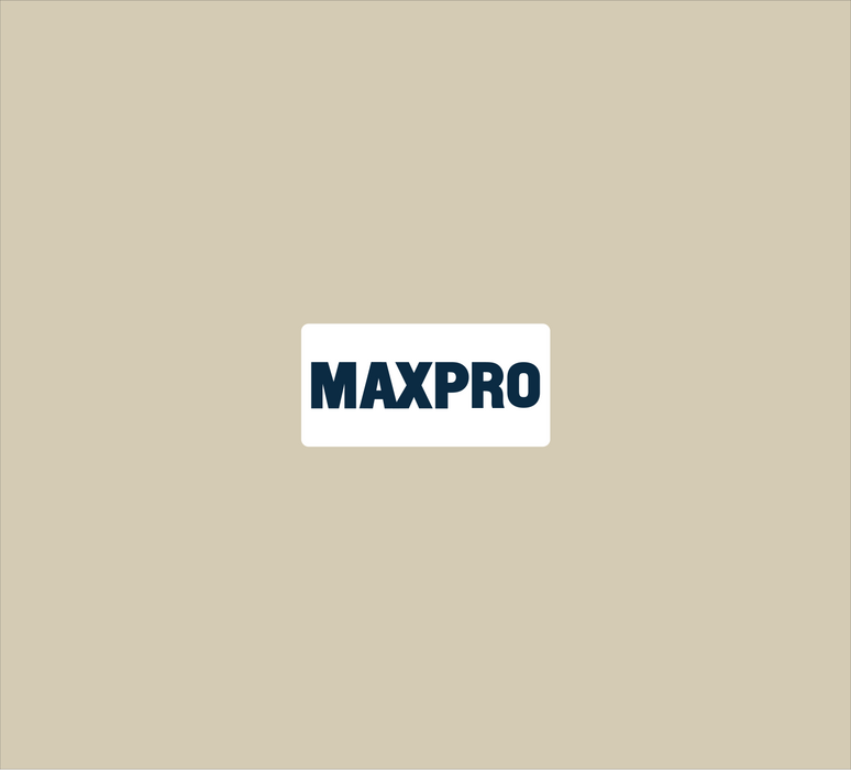 MAXPRO Mini Front Bumper Decal