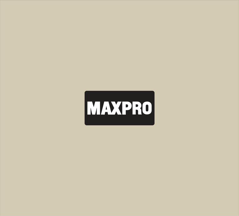 MAXPRO Mini Front Bumper Decal