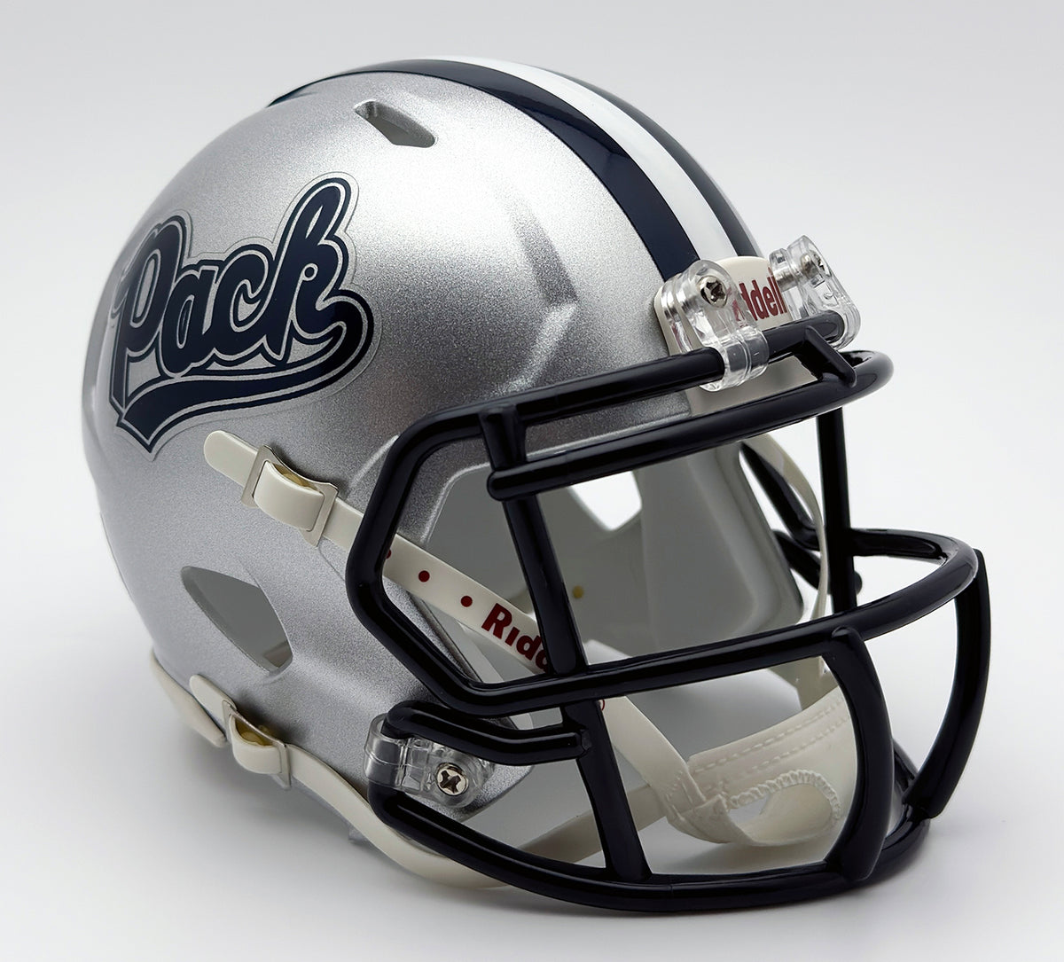 Nevada Wolfpack (Alternate 1) Mini Football Helmet — T-Mac Sports Nevada Wolfpack (Alternate 1) Mini Football Helmet — T-Mac Sports