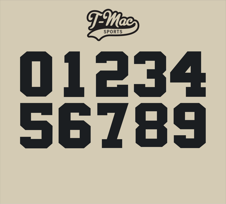 Raiders Mini Numbers