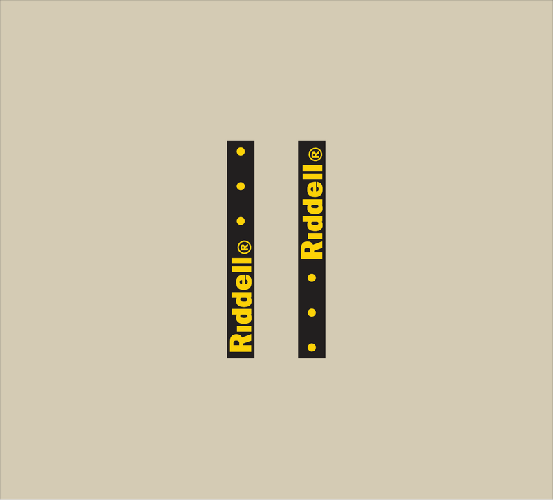 Mini Helmet Chinstrap Decal