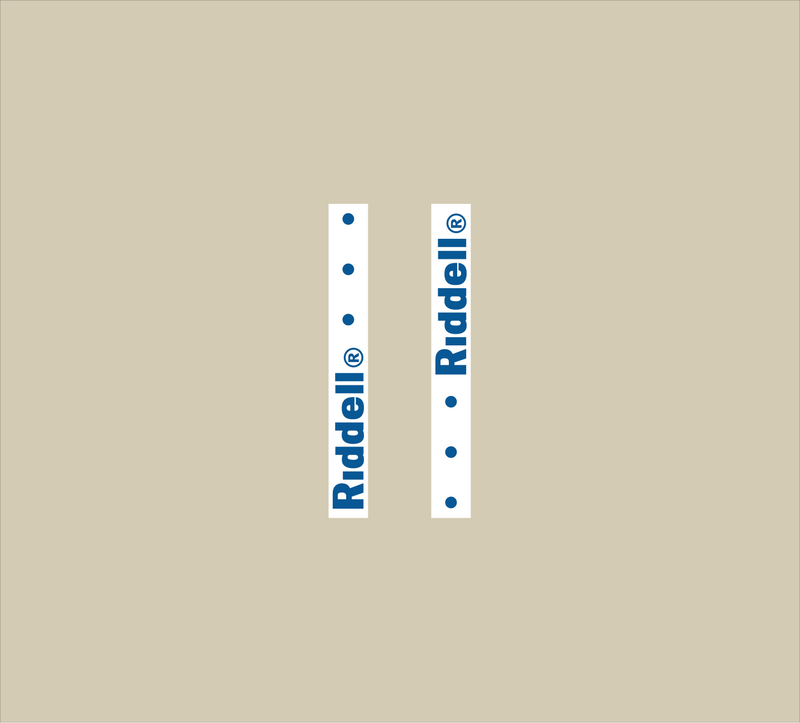 Mini Helmet Chinstrap Decal