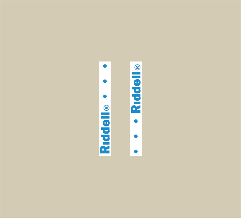 Mini Helmet Chinstrap Decal