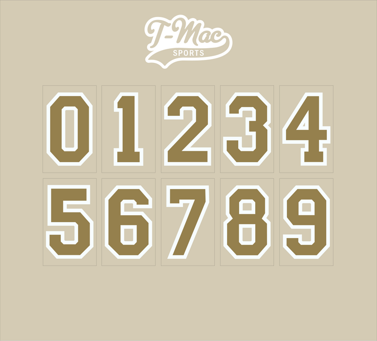 Saints Mini Numbers