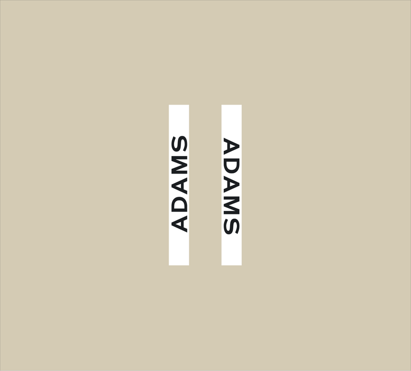 Mini Adams Helmet Chinstrap Decal