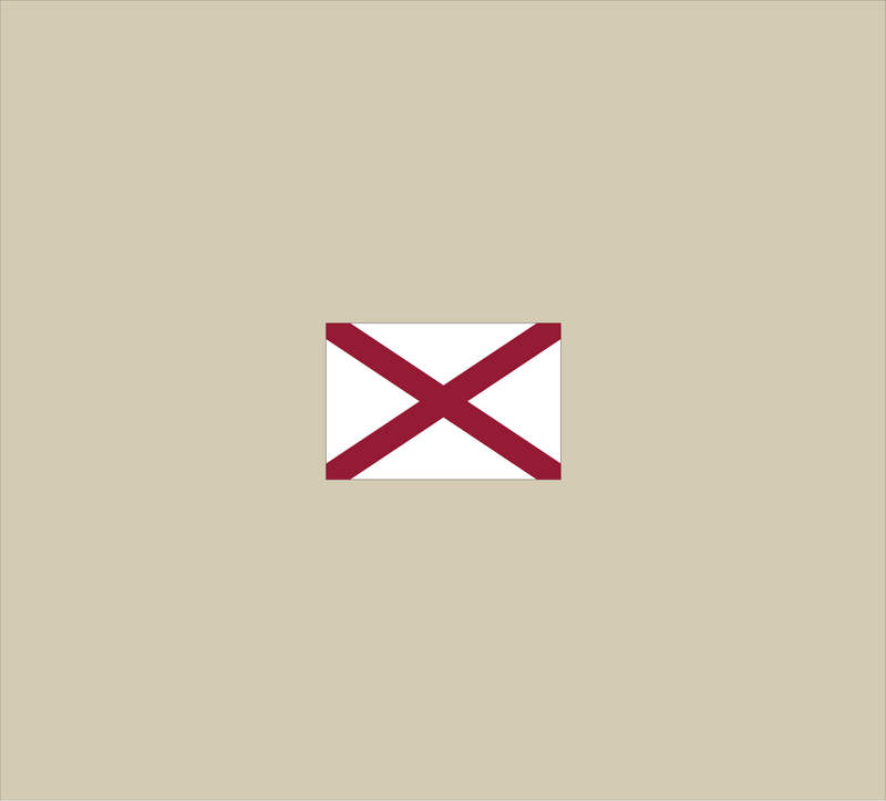 Alabama Mini State Flag