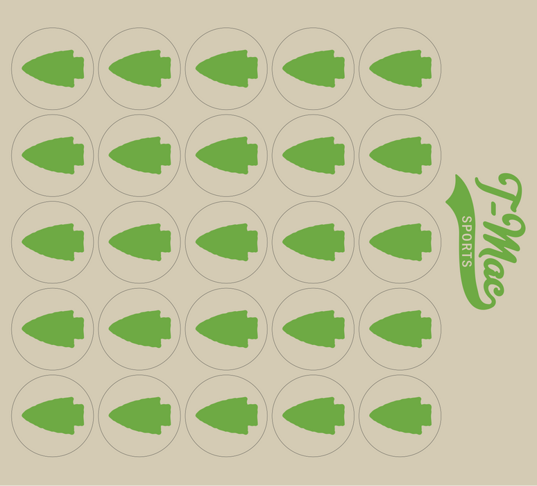 Arrowhead Mini Award Decals