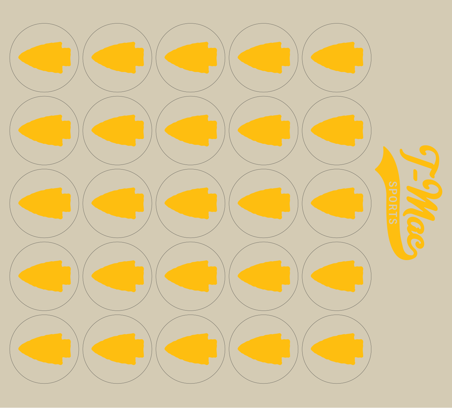 Arrowhead Award Decals — T-Mac Sports