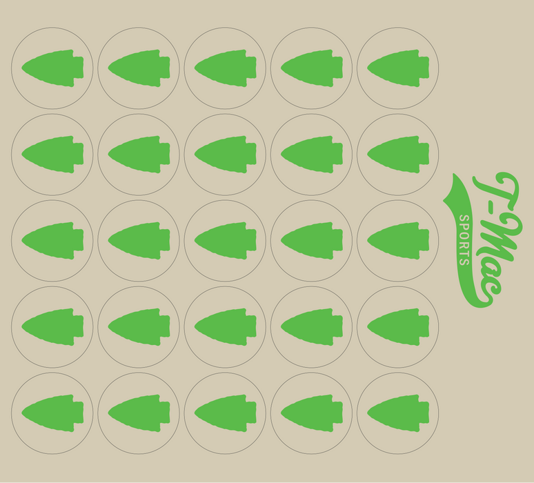 Arrowhead Mini Award Decals
