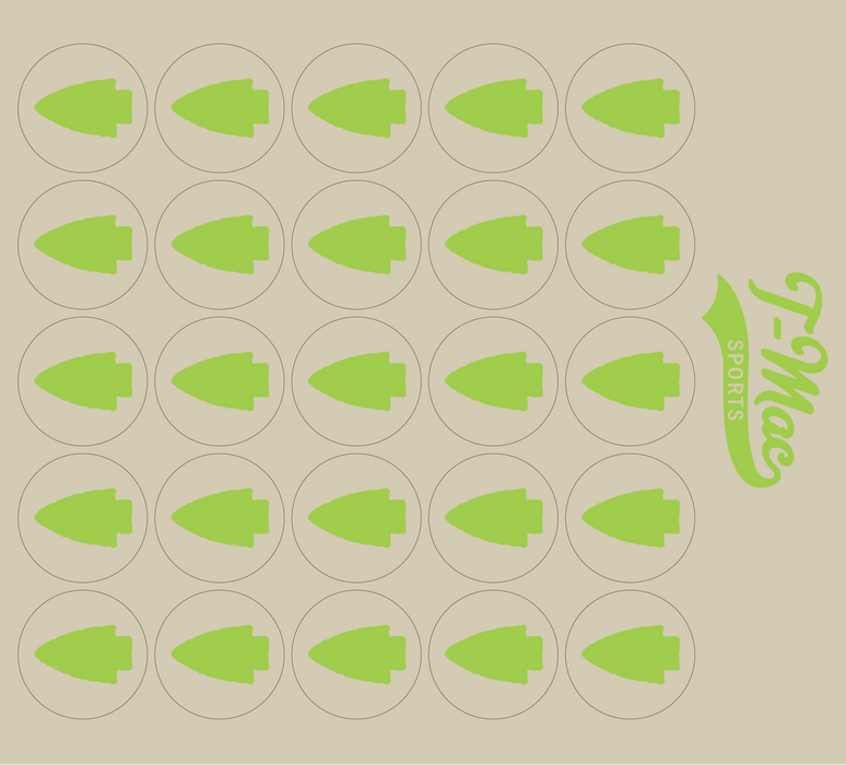 Arrowhead Mini Award Decals