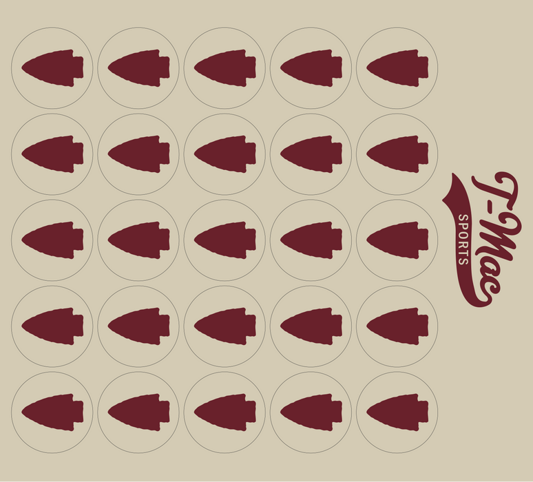 Arrowhead Mini Award Decals
