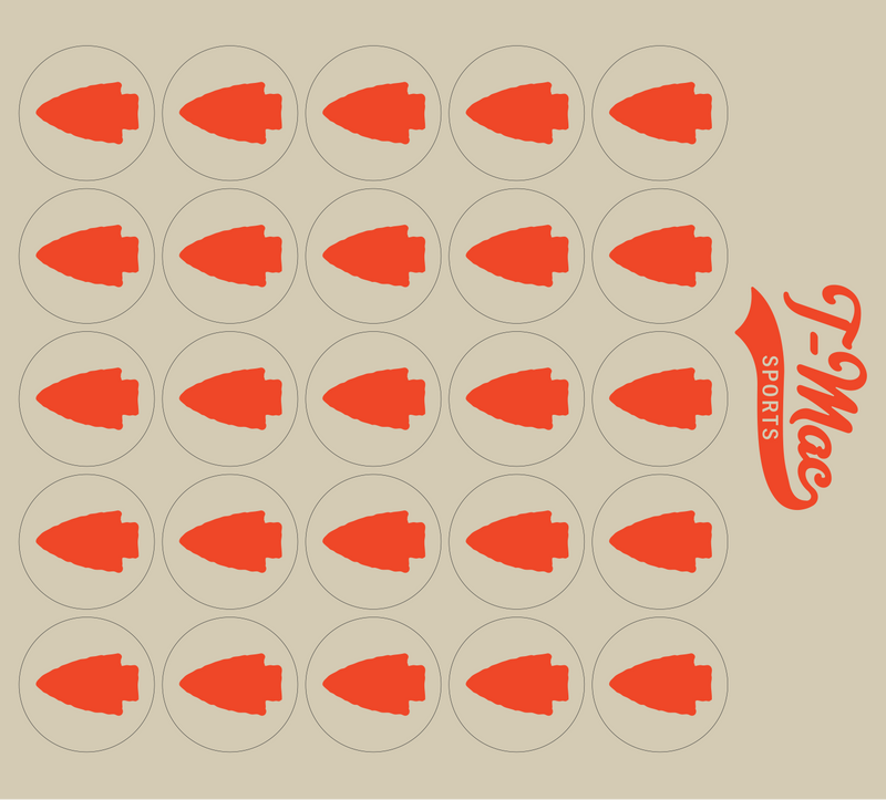 Arrowhead Mini Award Decals