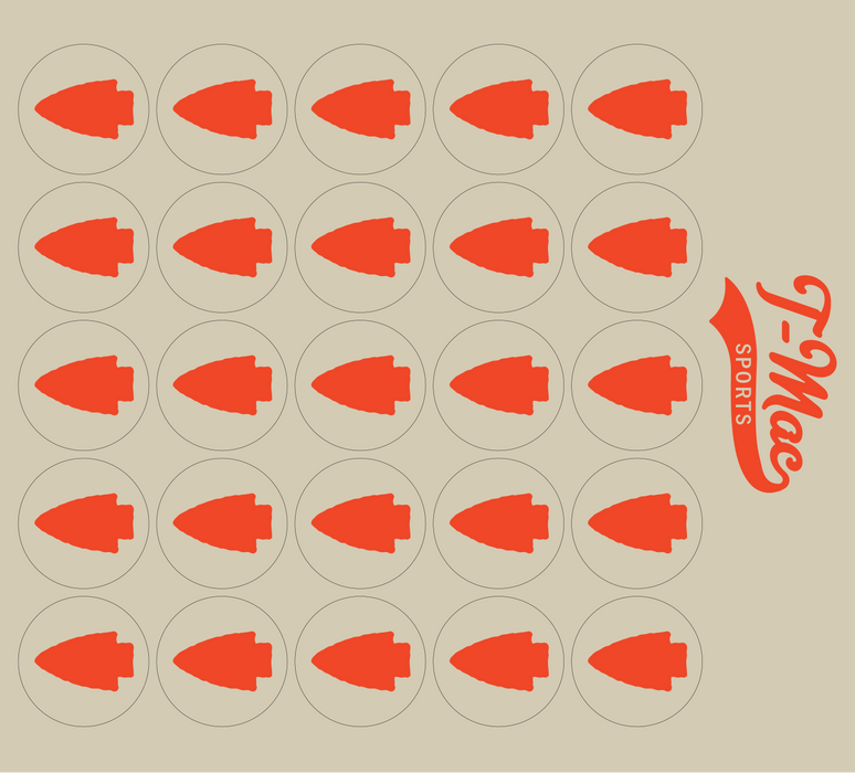 Arrowhead Mini Award Decals