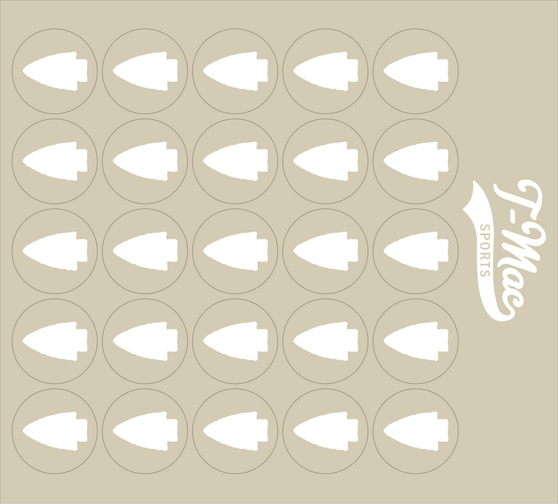 Arrowhead Mini Award Decals