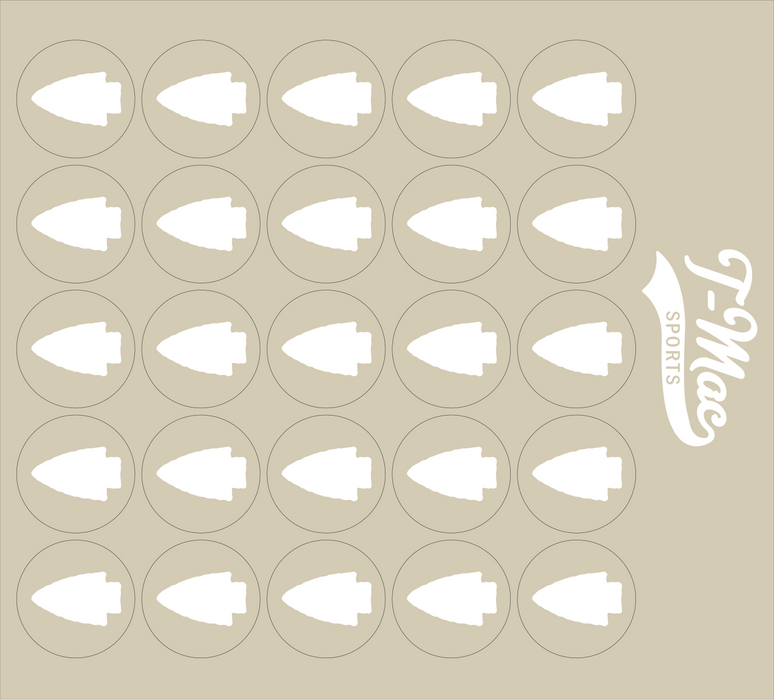Arrowhead Mini Award Decals