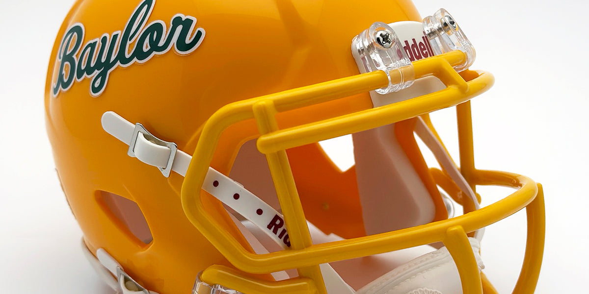 baylor university football helmets Baylor Bears (Alternate 2) Mini Football Helmet — T-Mac Sports