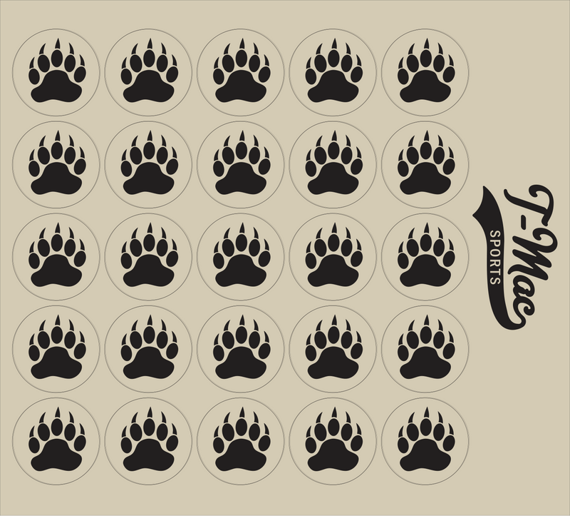 Bear Claw Mini Award Decals