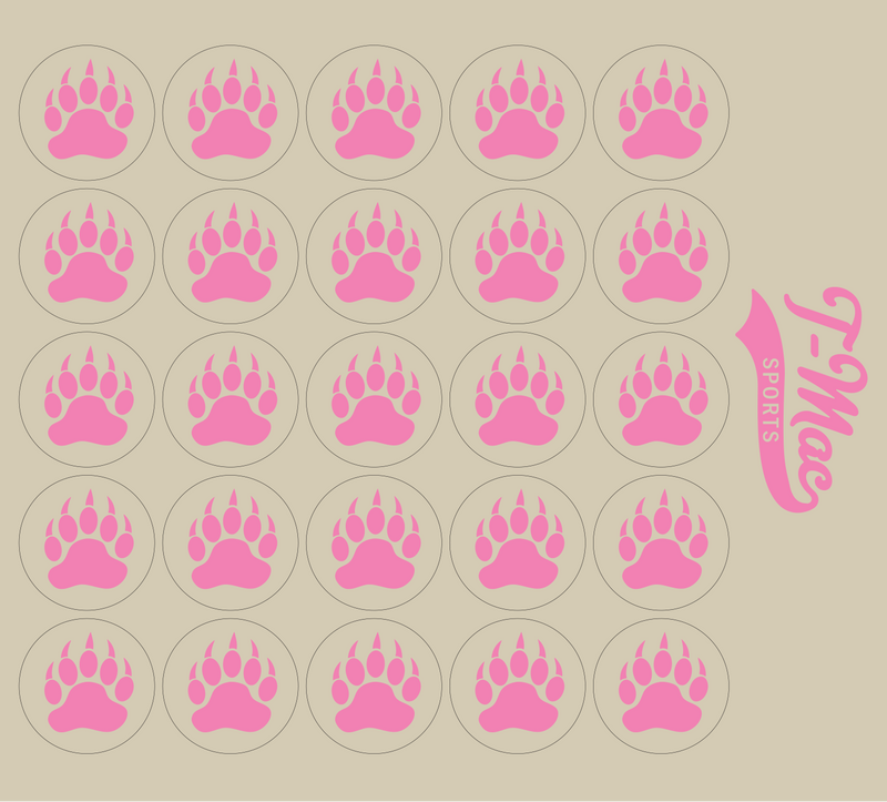Bear Claw Mini Award Decals