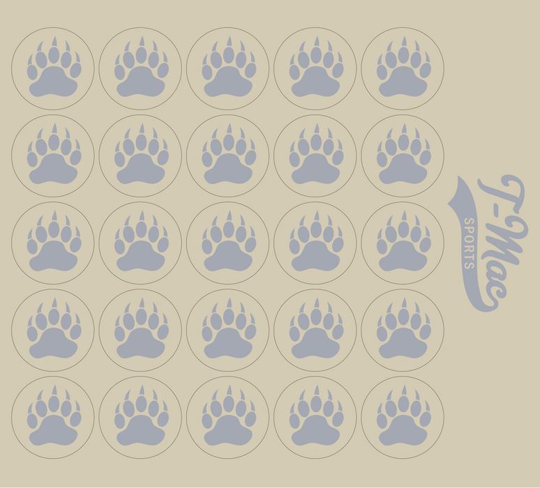 Bear Claw Mini Award Decals