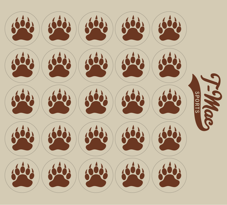 Bear Claw Mini Award Decals