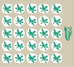 Buckeye Mini Award Decals (Chrome Green White)